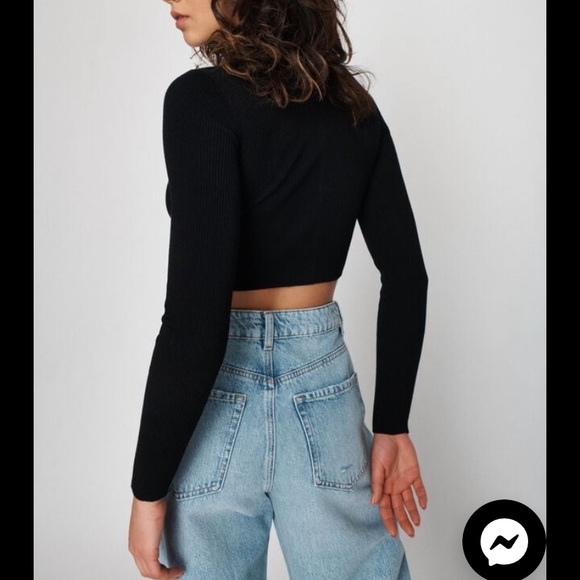 Sharkbite Bodycon Sweater - Picture 3 of 6